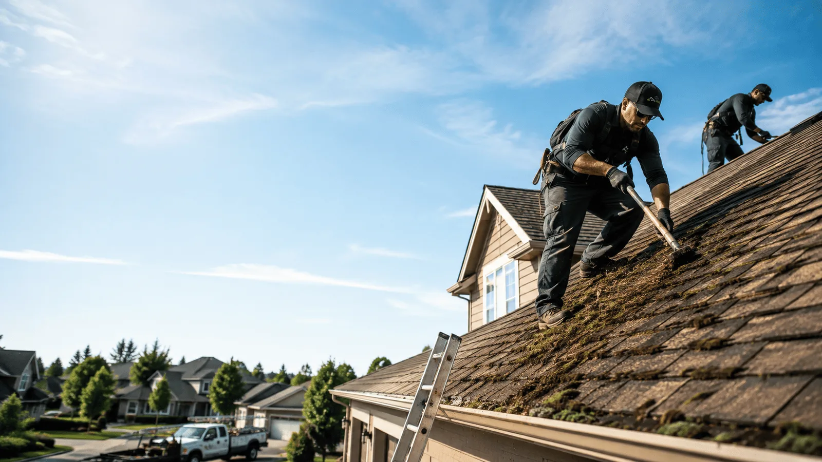 Roof Moss Removal in Borger, TX near me